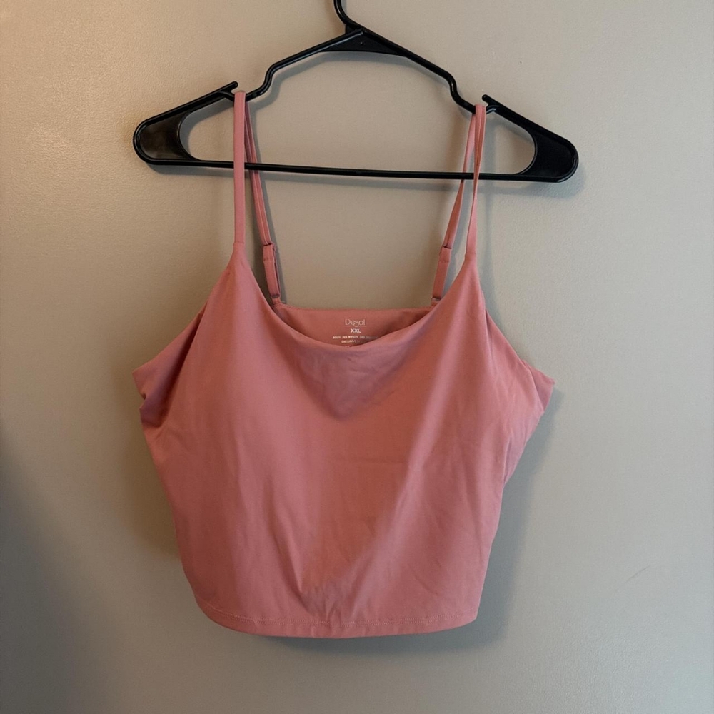 Women's Pink Crop-top